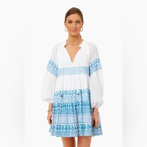 Oliphant’s classic Balloon Sleeve dress